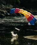 Me landing at Bridge Day 1997