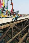 Me about to jump at Bridge Day 2000