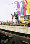 Me jumping at Bridge Day 2000