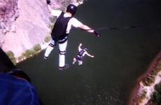 2-way jump from bridge