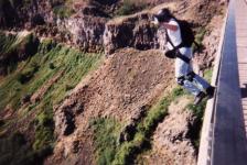 jumping from bridge
