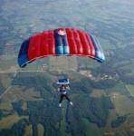 Me under canopy at WFFC 2000